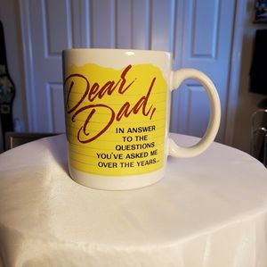 Dear Dad coffee mug